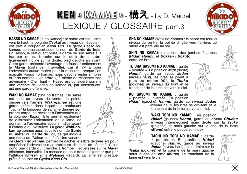 Kamae en images - AIKIDO ESM